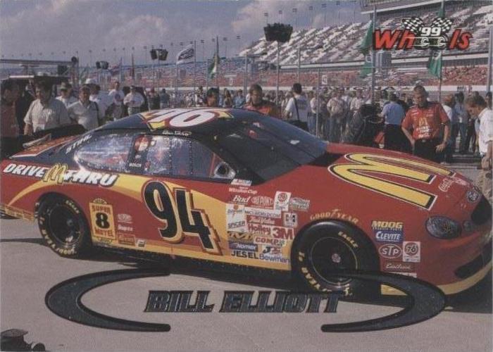 1999 Wheels - Bill Elliott #62