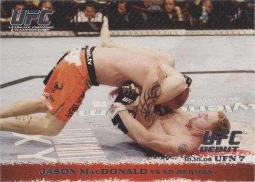 2009 Topps UFC Round 1 - Ed Herman Jason Macdonald #54