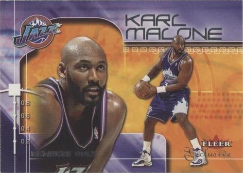 2001-02 Fleer Exclusive - Karl Malone #108
