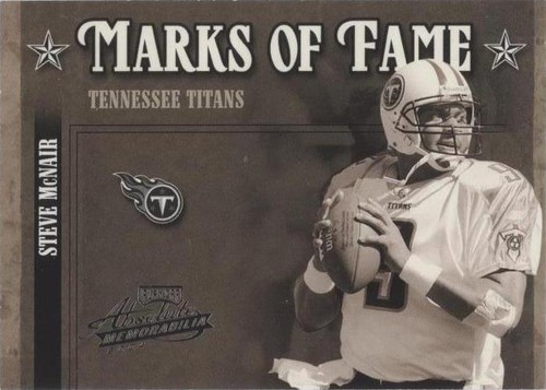 2004 Playoff Absolute Memorabilia Steve McNair #MOF-22