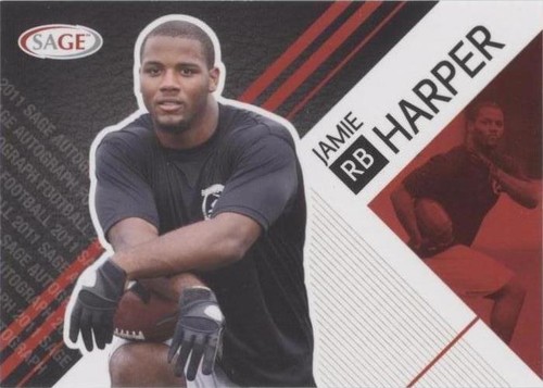 2011 SAGE Autograph Series Jamie Harper #14