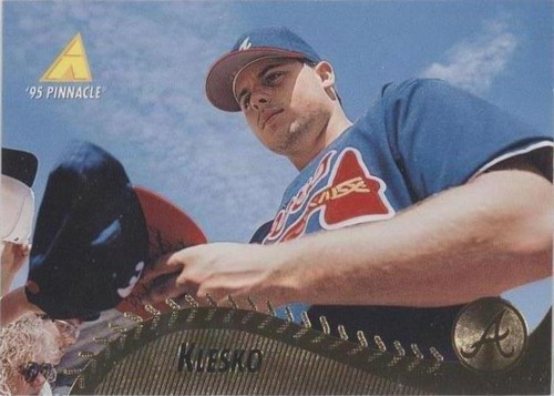 1995 Pinnacle - Ryan Klesko #224