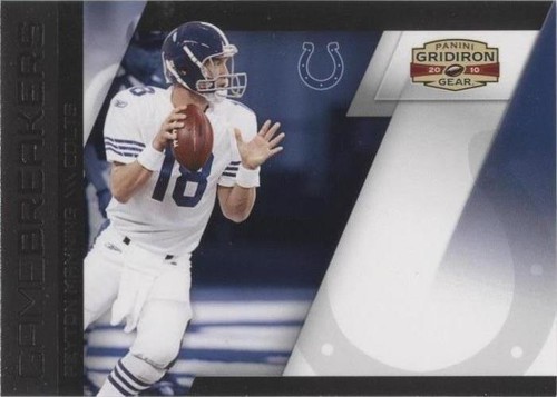 2010 Panini Gridiron Gear Peyton Manning #9