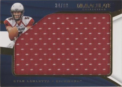 2018 Panini Immaculate Collection Collegiate Kyle Lauletta #30