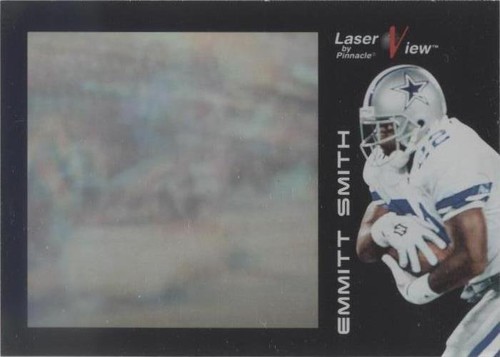 1996 Pinnacle Laser View Emmitt Smith #4