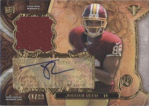 2013 Topps Triple Threads Jordan Reed #TTRAR-JR2