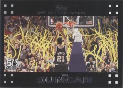 2007-08 Topps - Tim Duncan #21