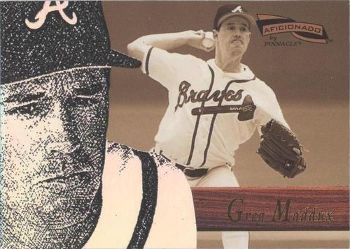 1996 Pinnacle Aficionado - Greg Maddux #22