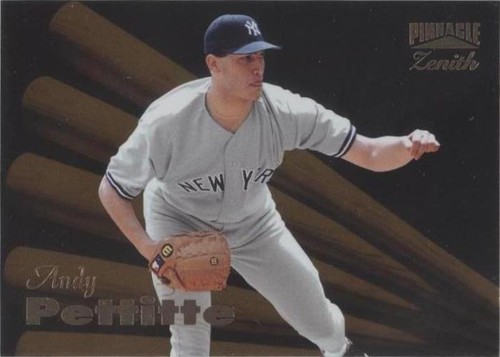 1996 Pinnacle Zenith - Andy Pettitte #88
