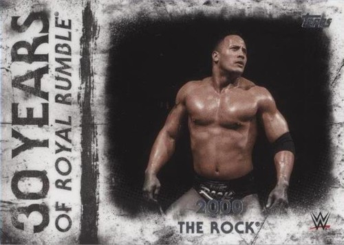 2018 Topps WWE Undisputed - The Rock #RR-11