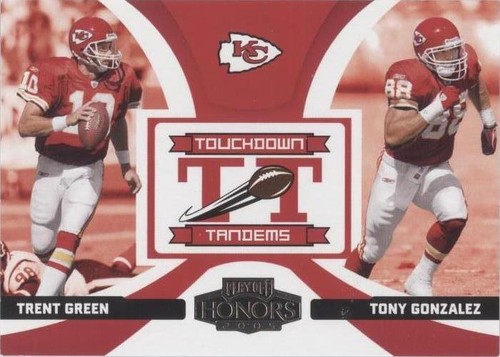 2005 Playoff Honors Tony Gonzalez Trent Green #TT-12