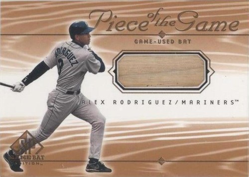 2001 SP Game Bat Edition - Alex Rodriguez #AR