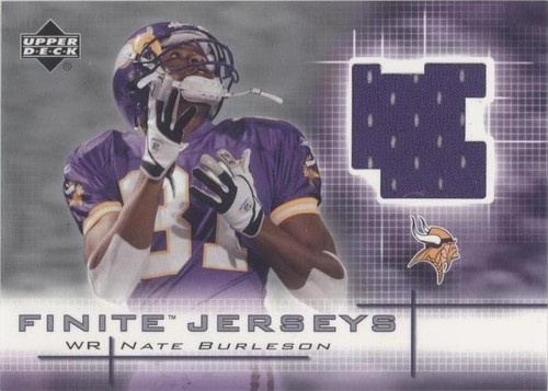 2003 Upper Deck Finite Nate Burleson #FJ-NB