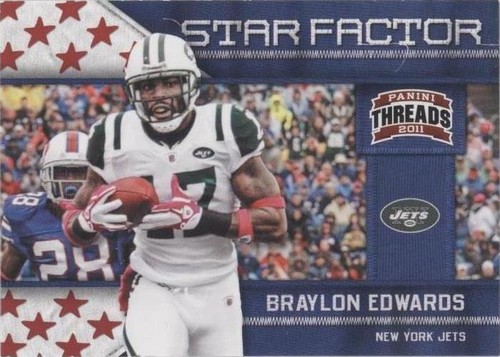 2011 Panini Threads Braylon Edwards #2