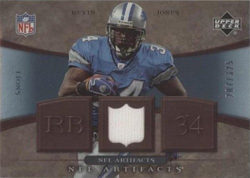 2007 Upper Deck Artifacts Kevin Jones #NFL-KJ