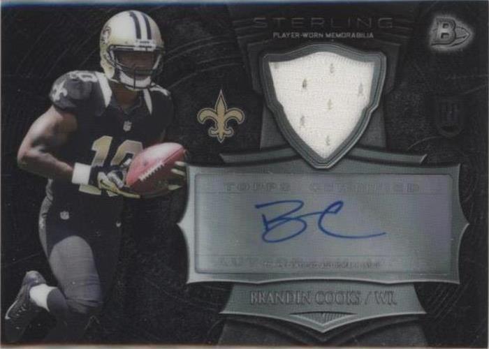 2014 Bowman Sterling Brandin Cooks #BSAR-BC
