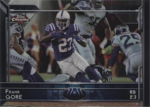 2015 Topps Chrome Frank Gore #53