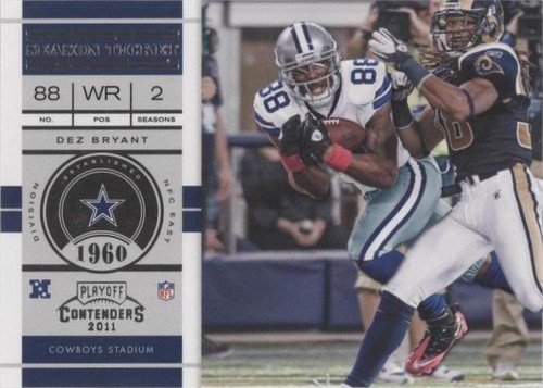 2011 Playoff Contenders Dez Bryant #51