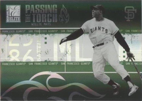2005 Donruss Elite - Willie Mays #PT-30