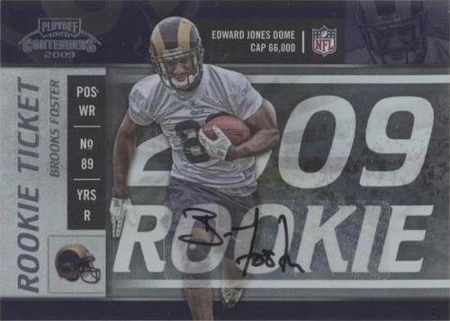 2009 Playoff Contenders Brooks Foster #151