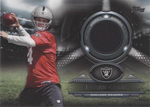 2014 Topps Derek Carr #TR-DC