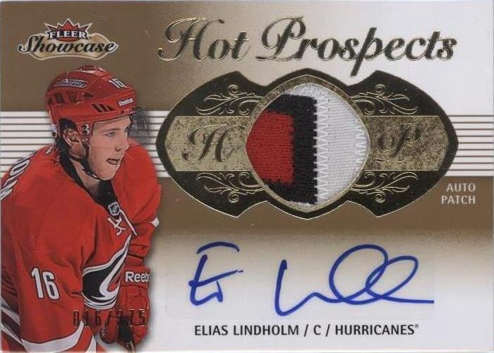 2013-14 Fleer Showcase - Elias Lindholm #178