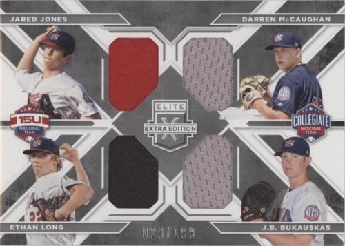 2016 Panini Elite Extra Edition - Darren McCaughan Ethan Long J.B. Bukauskas #5