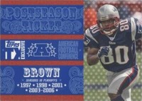 2007 Topps TX Exclusive Troy Brown #PS-TBR