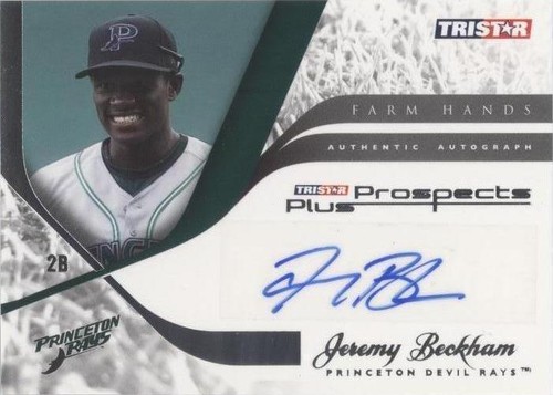 2008 TRISTAR Prospects Plus - Jeremy Beckham #FH-JB