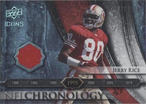 2008 Upper Deck Icons Jerry Rice #CHR18