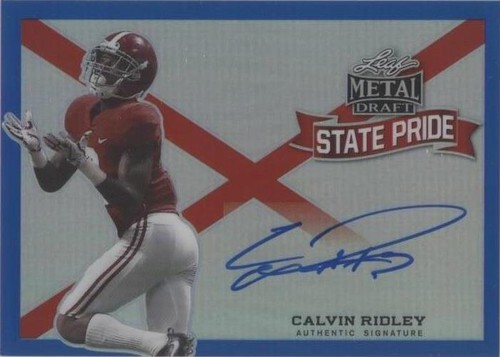 2018 Leaf Metal Draft Calvin Ridley #SP-CR1