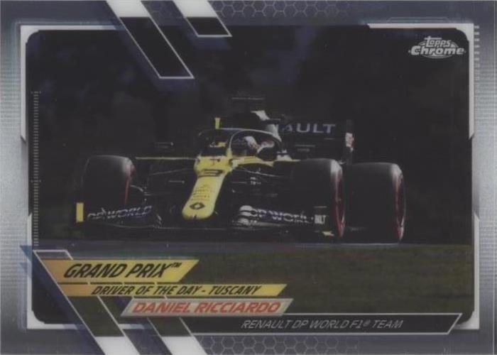 2021 Topps Chrome Formula 1 - Daniel Ricciardo #162
