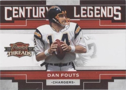 2010 Panini Threads Dan Fouts #15