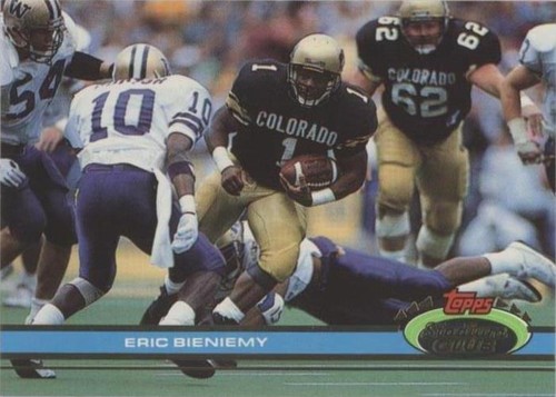 1991 Topps Stadium Club Eric Bieniemy #391