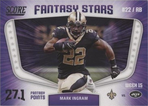 2018 Score Mark Ingram #20