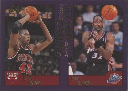 2000-01 Topps - Elton Brand/Karl Malone #290