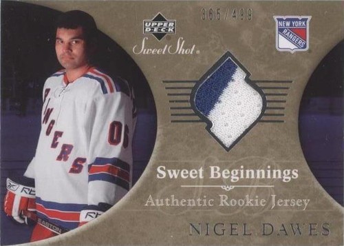 2006-07 Upper Deck Sweet Shot - Nigel Dawes #138