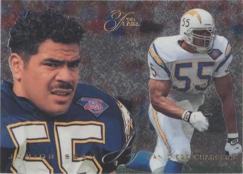 1995 Flair Junior Seau #184