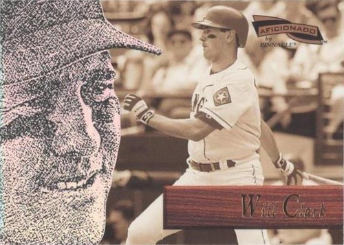 1996 Pinnacle Aficionado - Will Clark #26