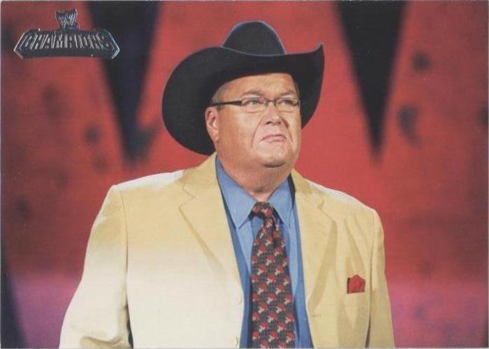 2011 Topps WWE Champions - Jim Ross #73