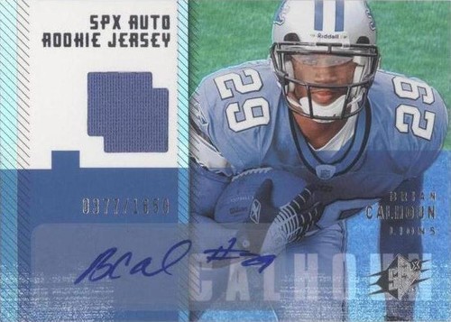 2006 SPx Brian Calhoun #195