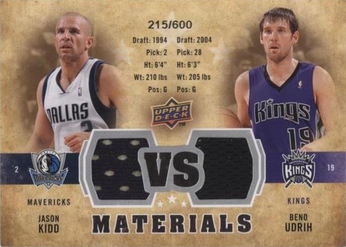 2009-10 Upper Deck - Jason Kidd/Beno Udrih #VS-KU