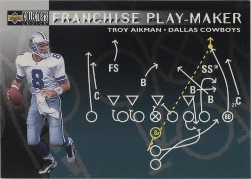 1996 Upper Deck Collector's Choice Update Troy Aikman #U67