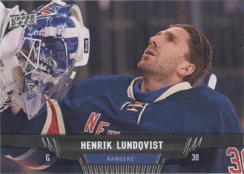 2013-14 Upper Deck - Henrik Lundqvist #28