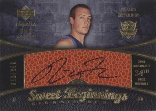 MANU GINOBILI 2007-08 UD SWEET SHOT SWEET STICHES GAME-USED