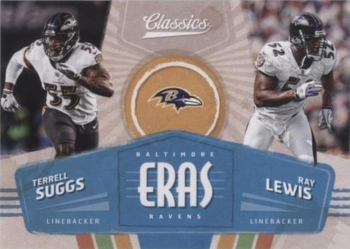 2018 Panini Classics Ray Lewis Terrell Suggs #14