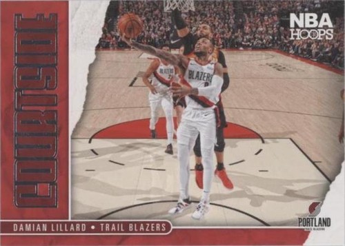 2021 Panini Prizm NBA 75th Logo #6 Damian Lillard NBA 75th