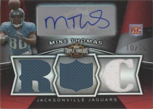 2009 Topps Triple Threads Mike Thomas #124
