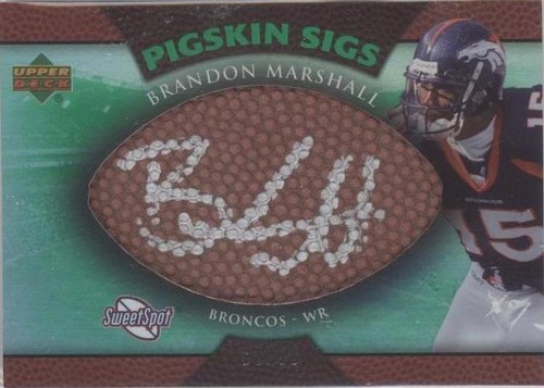 2007 NFL Sweet Spot Brandon Marshall #SSPS-BM