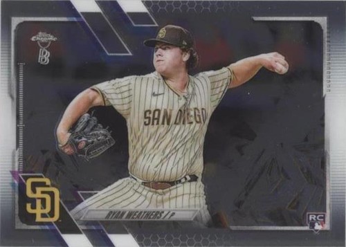 2021 Topps Chrome Ben Baller Edition - Ryan Weathers #97